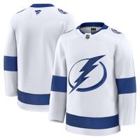 Tampa Bay Lightning Fanatics White Away Premium Jersey