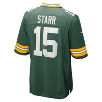 Green Bay Packers Bart Starr Nike Green Game Retired Player Jersey