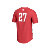 #27 Houston Cougars GameDay Greats Lightweight Soccer Fashion Jersey - Red