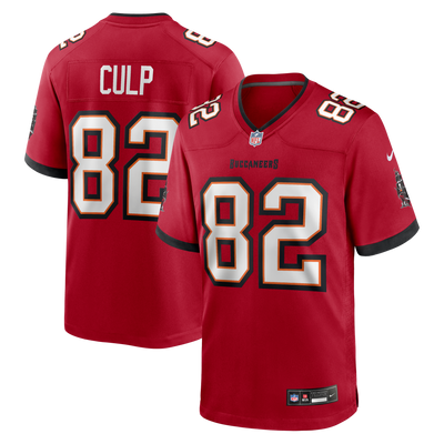 Tampa Bay Buccaneers Devin Culp Nike Red Game Jersey