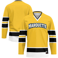 Marquette Golden Eagles GameDay Greats Hockey Jersey - Blue