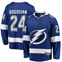 Tampa Bay Lightning Zach Bogosian Fanatics Blue Home Breakaway Player Jersey