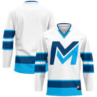 Mid Michigan College GameDay Greats Hockey Jersey - White