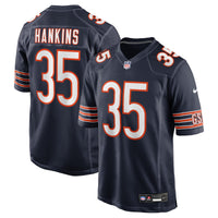 Chicago Bears Deion Hankins Nike Navy Team Game Jersey