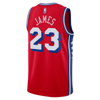 Philadelphia 76ers Jordan Brand Statement Edition Swingman Jersey - Red - Lebron James