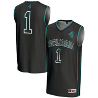 #1 Coastal Carolina Chanticleers GameDay Greats Lightweight Basketball Jersey - Black