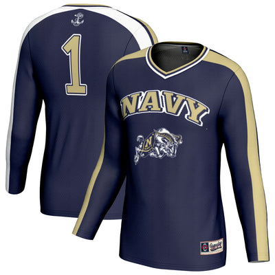 Navy Midshipmen GameDay Greats #1 Lightweight Volleyball Fashion Jersey - Navy