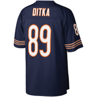 Chicago Bears Mike Ditka Mitchell & Ness Navy Retired Player Legacy Replica Jersey
