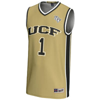 #1 UCF Knights GameDay Greats Lightweight Basketball Jersey - Gold