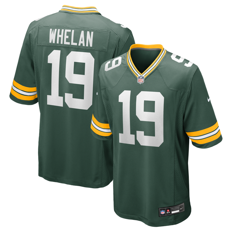 Green Bay Packers Daniel Whelan Nike Green Game Jersey