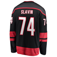 Carolina Hurricanes Jaccob Slavin Fanatics Black 2026 Stanley Cup Champions Home Breakaway Jersey