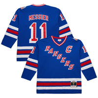 New York Rangers Mark Messier Royal 1993-94 Power Play Jersey