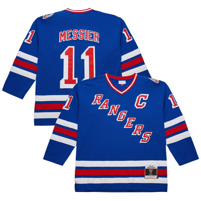 New York Rangers Mark Messier Royal 1993-94 Power Play Jersey