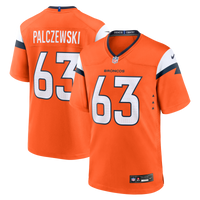 Denver Broncos Alex Palczewski Nike Orange Team Game Jersey