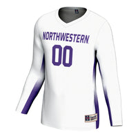 Northwestern Wildcats GameDay Greats NIL Pick-A-Player Lightweight Volleyball Jersey – White