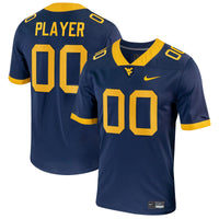 West Virginia Mountaineers Nike Pick-A-Player NIL Replica Football Jersey - Navy