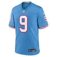 Tennessee Titans Steve McNair Nike Light Blue Retired Player Alternate Game Jersey