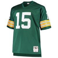 Green Bay Packers Bart Starr Mitchell & Ness Green Big & Tall 1968 Retired Player Replica Jersey