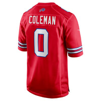 Buffalo Bills Keon Coleman Nike Red Alternate Game Jersey