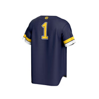 Cal Bears GameDay Greats Pick-A-Player Baseball Fashion Jersey - Navy