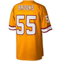 Tampa Bay Buccaneers Derrick Brooks Mitchell & Ness Orange Big & Tall 1995 Legacy Retired Player Jersey