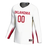 Oklahoma Sooners GameDay Greats Adult NIL Lightweight Volleyball Jersey - White