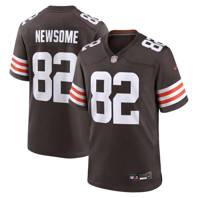 Cleveland Browns Ozzie Newsome Nike Brown Game Retired Player Jersey