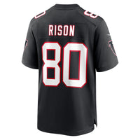 Atlanta Falcons Andre Rison Nike Black Retired Player Jersey