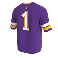 ECU Pirates GameDay Greats Lightweight Collegiate Football Fashion Jersey - Purple