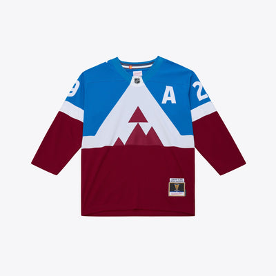 Colorado Avalanche Nathan MacKinnon Mitchell & Ness Blue 2020 Power Play Jersey