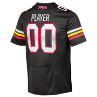 Maryland Terrapins Under Armour Pick-A-Player NIL Replica Football Jersey - Black