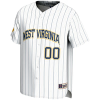 West Virginia Mountaineers GameDay Greats NIL Pick-A-Player Lightweight Baseball Jersey - White