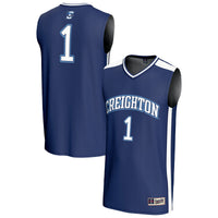 #1 Creighton Bluejays GameDay Greats Lightweight Basketball Fashion Jersey - Blue
