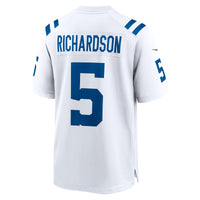 Indianapolis Colts Anthony Richardson Nike White Game Jersey