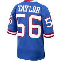 New York Giants 1986 Lawrence Taylor Mitchell & Ness Royal Authentic Throwback Retired Player Jersey