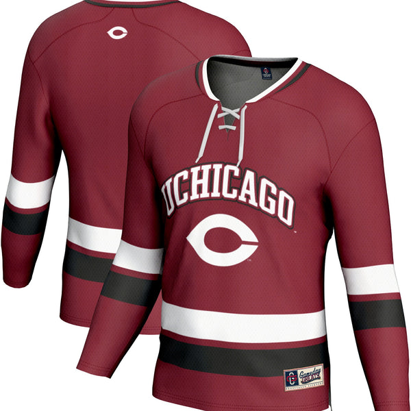 UChicago Maroons GameDay Greats Spirit Hockey Jersey - Maroon