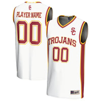 USC Trojans GameDay Greats Lightweight Collegiate Basketball NIL Pick-A-Player Fashion Jersey - White