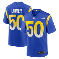 Los Angeles Rams Beaux Limmer Nike Royal Team Game Jersey