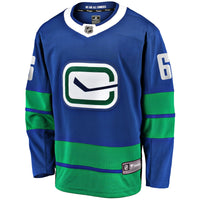 Vancouver Canucks Brock Boeser Fanatics Blue Breakaway Jersey