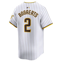 San Diego Padres Xander Bogaerts Nike White Home Limited Player Jersey