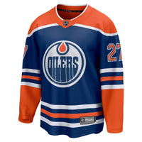 Edmonton Oilers Brett Kulak Fanatics Royal Home Breakaway Player Jersey