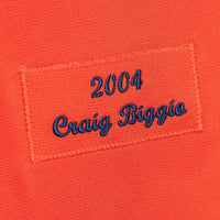 Houston Astros Craig Biggio Mitchell & Ness White 2004 Cooperstown Collection Authentic Throwback Jersey
