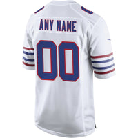 Buffalo Bills Nike White Alternate Custom Game Jersey