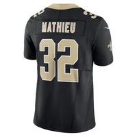 New Orleans Saints Tyrann Mathieu Nike Black Vapor F.U.S.E. Limited Jersey