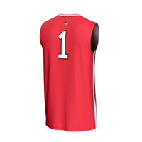 #1 Illinois State Redbirds GameDay Greats Lightweight Collegiate Basketball Fashion Jersey - Red