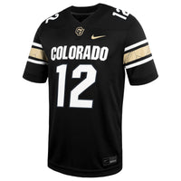 Travis Hunter Colorado Buffaloes Nike Alternate Alumni Game Jersey - Black
