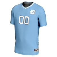 North Carolina Tar Heels GameDay Greats NIL Pick-A-Player Lightweight Soccer Jersey - Carolina Blue