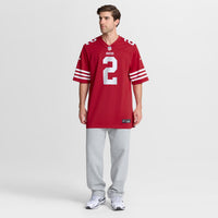 San Francisco 49ers Deommodore Lenoir Nike Scarlet Game Jersey