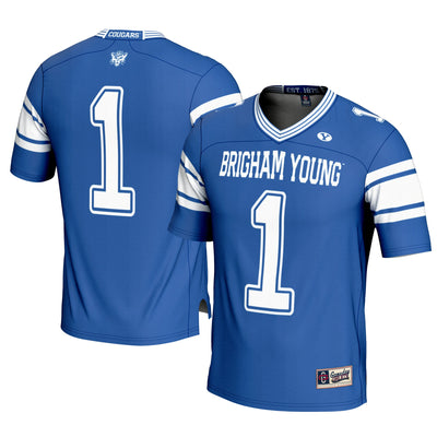 GameDay Greats #1 Royal BYU Cougars Football Jersey