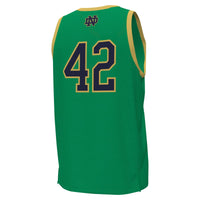 # Notre Dame Fighting Irish Under Armour Replica Basketball Jersey - Kelly Green